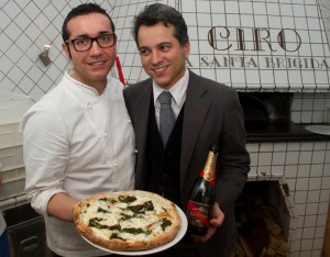 Gino Sorbillo Pizza + G.H. Mumm