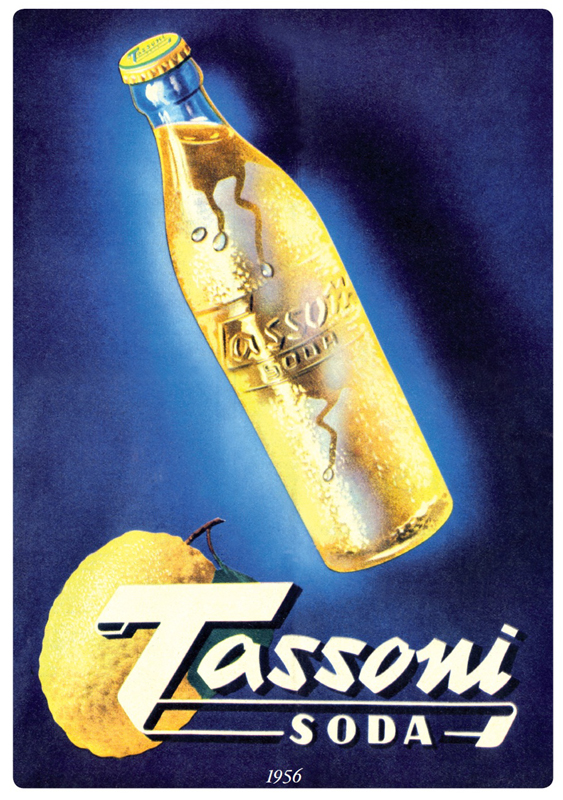 1956 Pubblicita Tassoni Soda